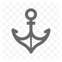 Ship Anchor Sail Icon
