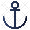 Anchor Beach Sea Icon
