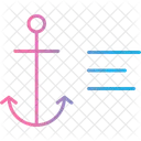 Anchor Marine Ship Icon
