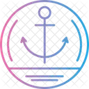 Anchor Sea Marine Icon