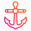 Anchor Marine Symbol Icon