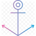 Anchor Marine Ship Icon