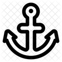 Anchor Nautical Instrument Icon
