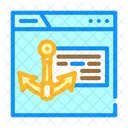 Anchor Text  Icon