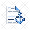 Anchor Link Document Icon