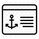 Anchor Text  Icon