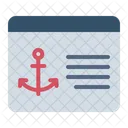 Anchor Text  Icon