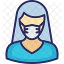 Anchor Wearing mask  Icon