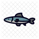 Anchovy Fish Seafood Icon