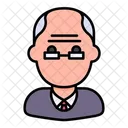 Viejo Abuelo Ancianos Icono