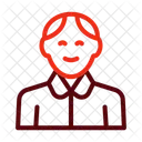 Anciano Mayor Hombre Icono
