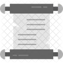 Ancient Paper Writing Icon