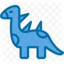 Ancient Animal Brachiosaurus Icon