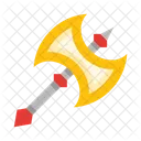 Ancient Ax Poleaxe Steel Arms Icon