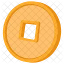 Ancient Coin Coin Old Penny Icon