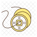 Ancient Coin Artifact Historical Icon