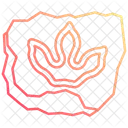 Ancient footprints  Icon