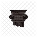 Vector Column Greek Icon