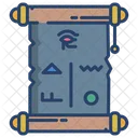 Ancient Scroll Message Scroll Message Icon