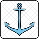Ancla Ancla De Barco Barco Icono