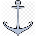 Ancla Ancla De Barco Marina Icono