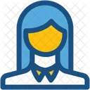 Ancla Nina Dama Icono