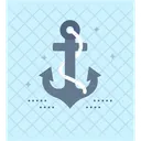 Ancla Pirata Simbolo Nautico Simbolo De La Marina Icono