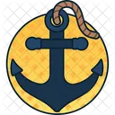 Ancora Nautica Seguranca Ícone