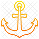 Ancora Pirata Navio Ícone
