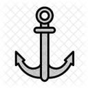 Ancora Bandidos Pirata Ícone