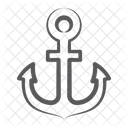 Ancora Ancora De Barco Ancora De Navio Icon