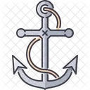 Ancora Pirata Navegacao Ícone