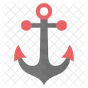 Ancora Barco Navio Ícone