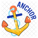 Ancora Nautico Naval Icon