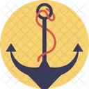 Ancora Navio Nautico Ícone