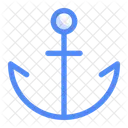 Ancre Bateau Bateau Icône