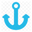 Ancre Nautique Navire Icône