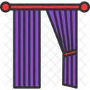 And Curtain Entertainment Icon