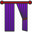 And Curtain Entertainment Icon