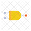 And Gate Logical Icon