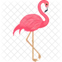 Andean Flamingo Bird Feather Creature Icon