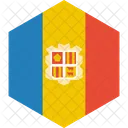 Andorra Flag World Icon