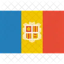Andorra Flag World Icon