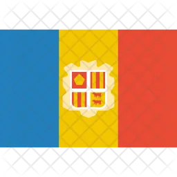 Andorra Flag Icono