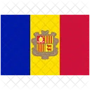 Flag Country Andorra Icon