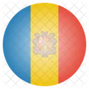 Andorra National Country Icon