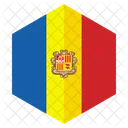 Andorra Country Flag Icon