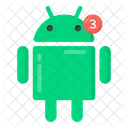 Android Robot Alert Android Alert Icon