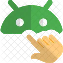 Android Click  Icon