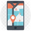 Mobile Gps Software Icon